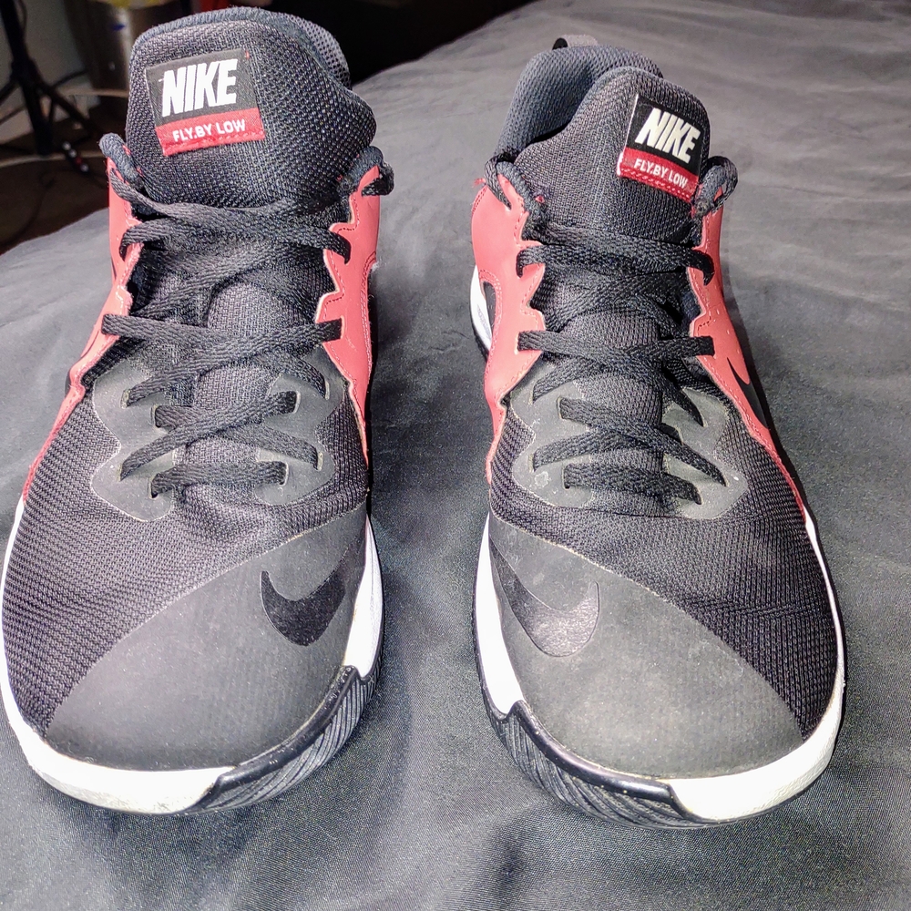 Nike Fly.By Low Black and Red Men's Shoes